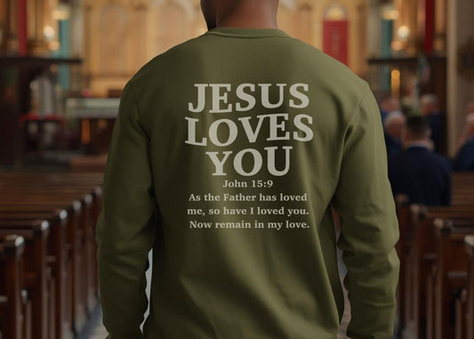 Jesus Loves You Crewneck