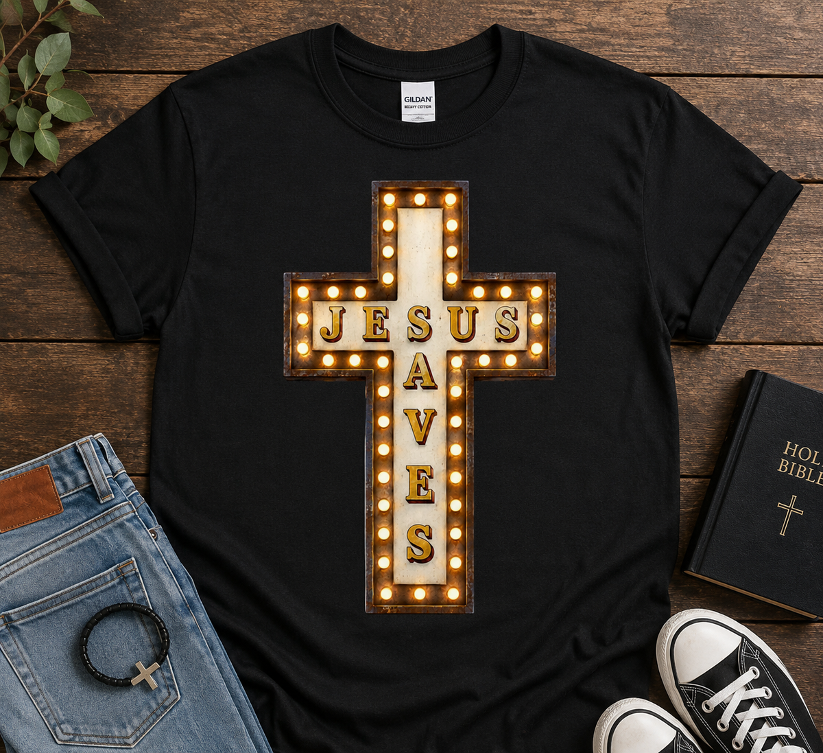 JESUS SAVES Tee