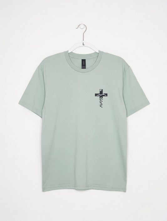 RTS "God is Greater" Tee | L - Sage