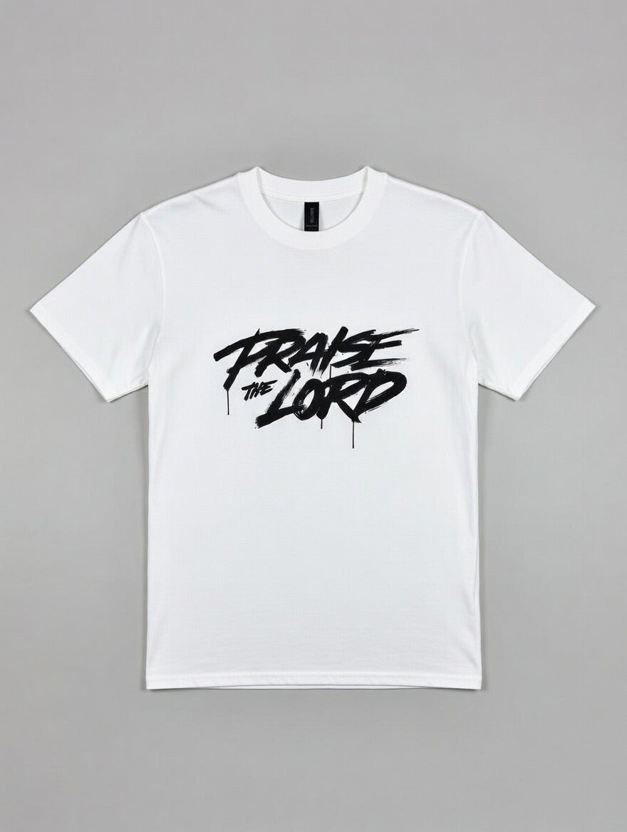 RTS "Praise the Lord" Tee | L - White