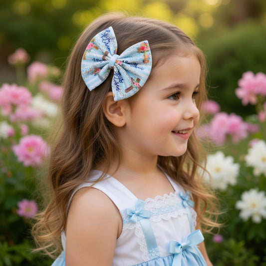 He is Risen Stripes Bow