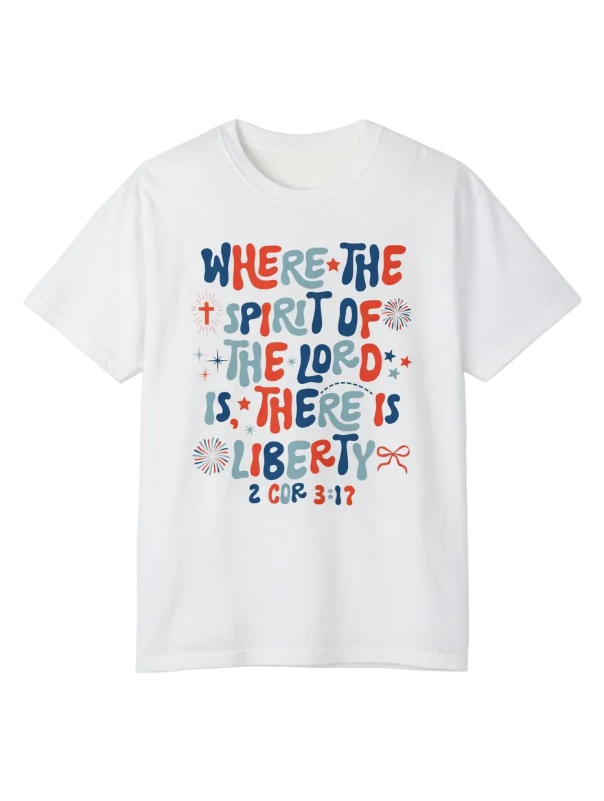 RTS "There is Liberty" Tee | L - White