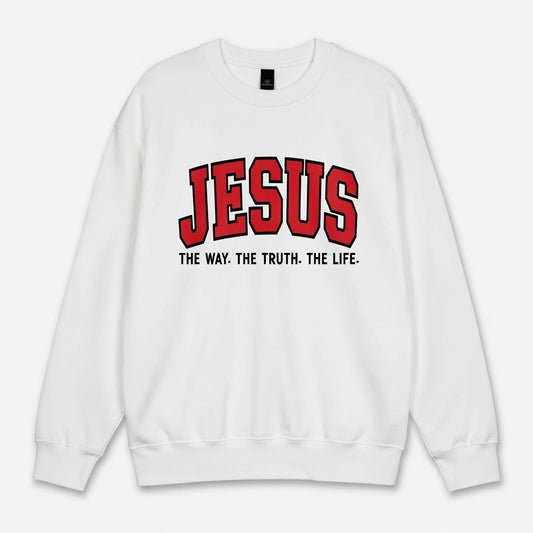RTS "Team Jesus" Crewneck | M - White