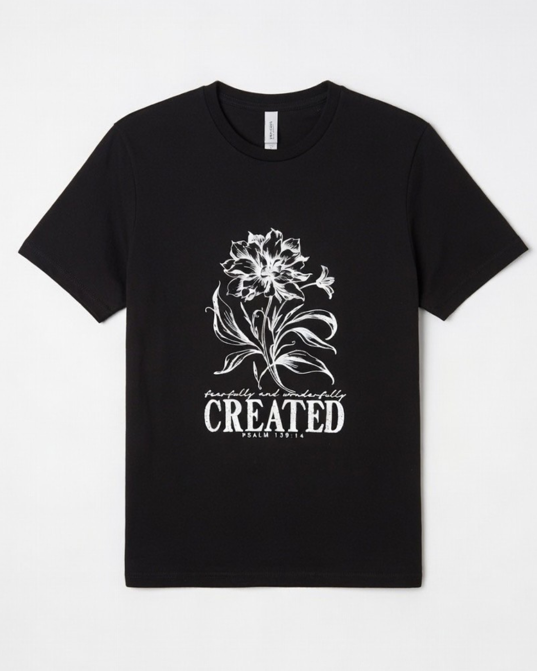 RTS "Created" Tee | S - Black