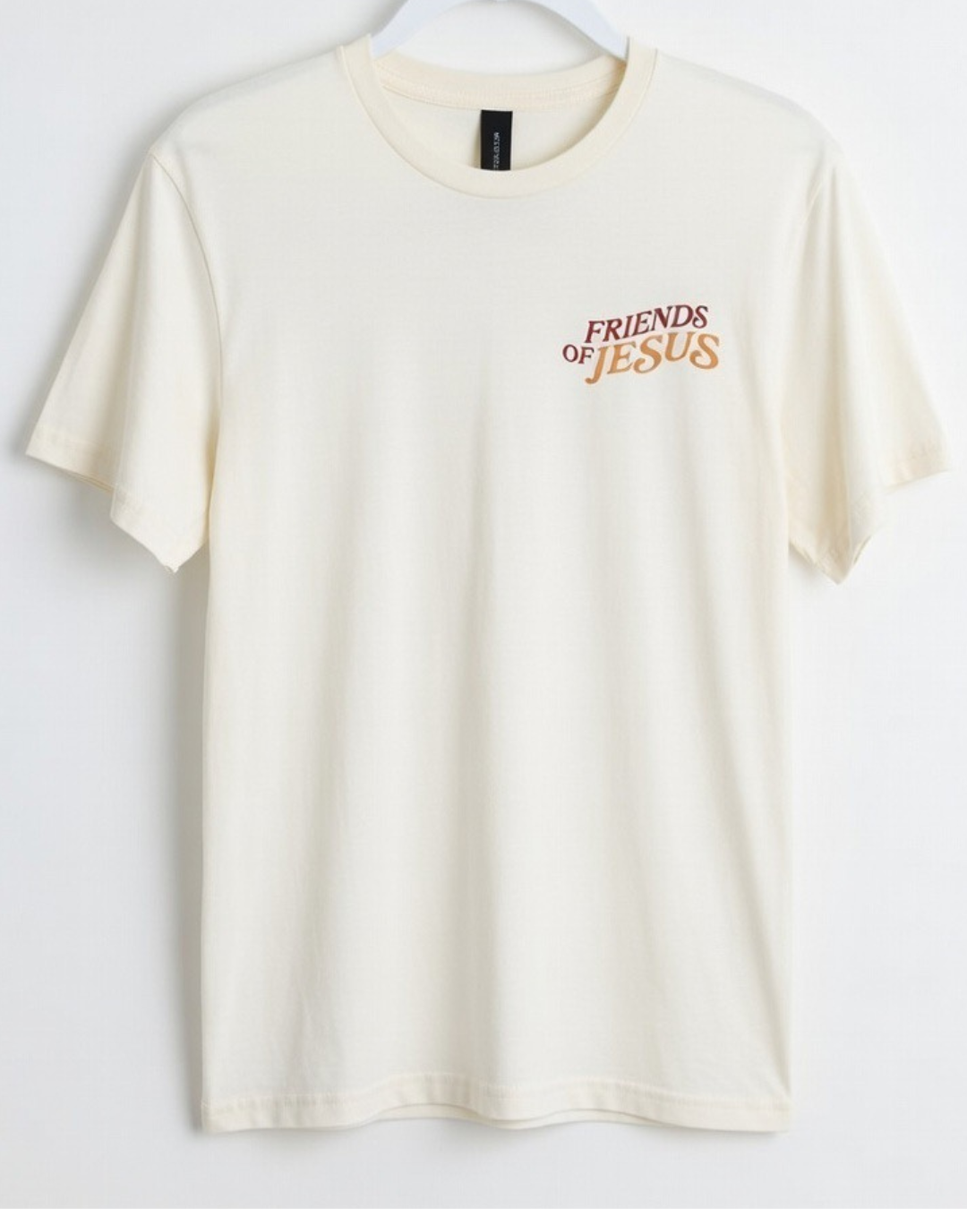 RTS "Friends of Jesus" Tee | S - Off White