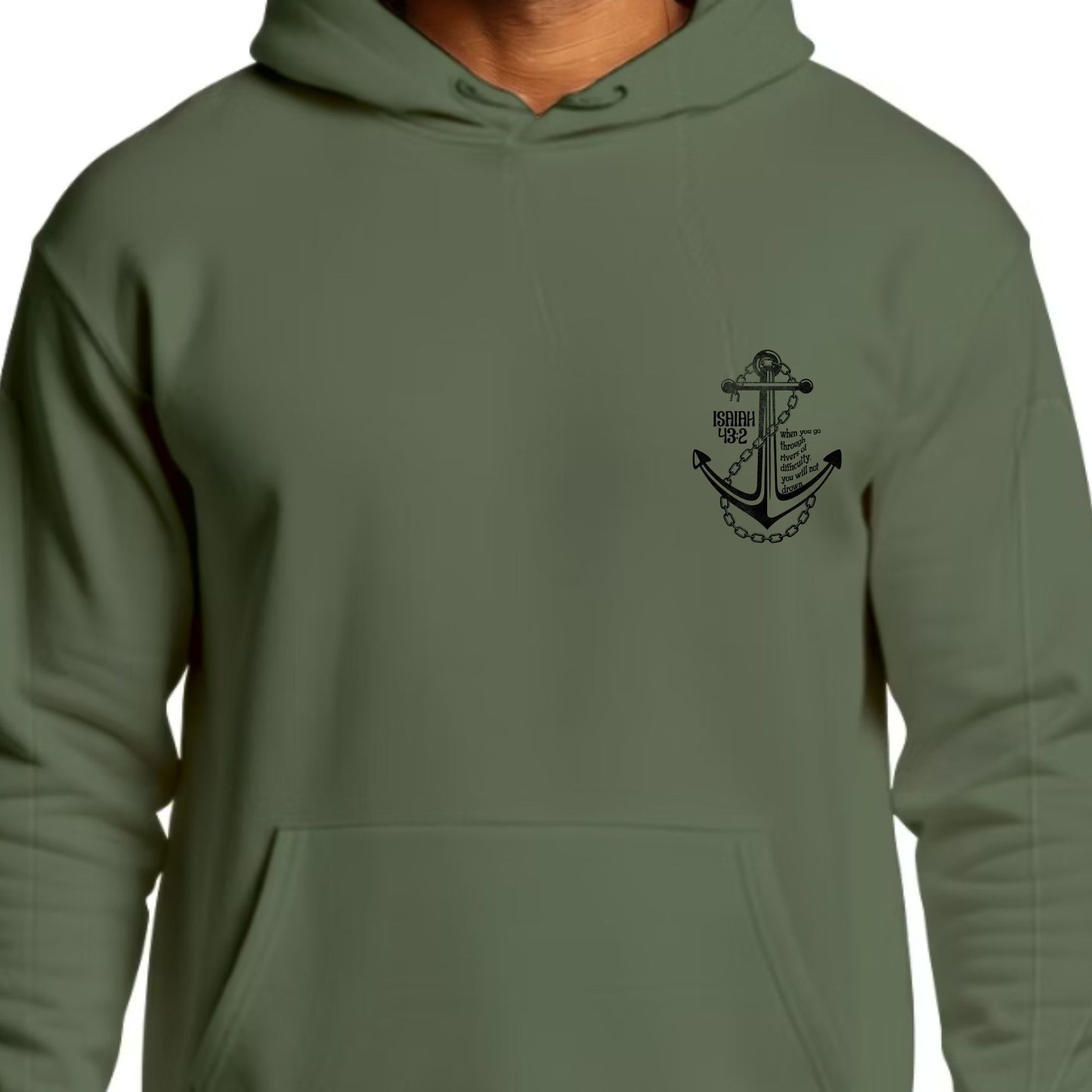 When You Go Through Deep Waters Hoodie