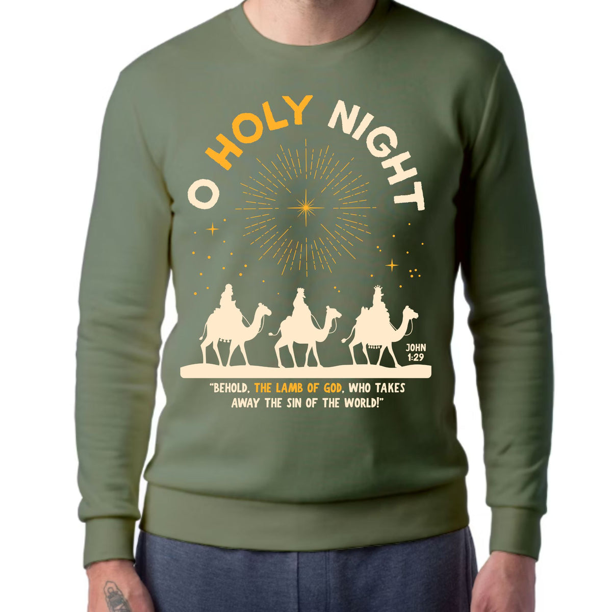 O Holy Night Crewneck