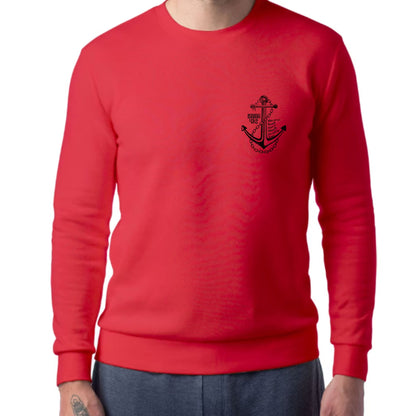When You Go Through Deep Waters Crewneck