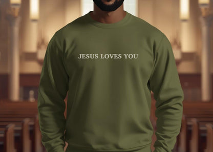 Jesus Loves You Crewneck