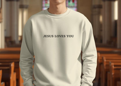 Jesus Loves You Crewneck