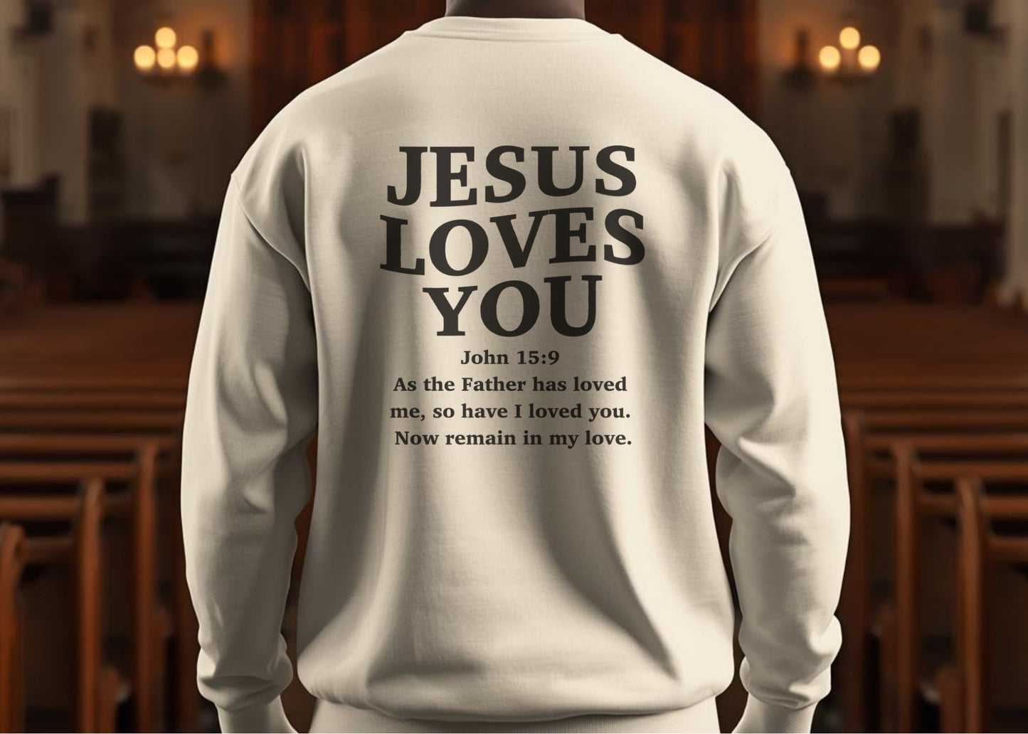 Jesus Loves You Crewneck