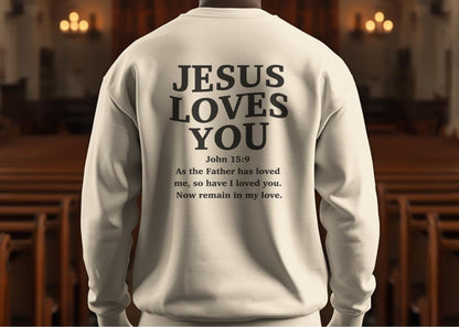 Jesus Loves You Crewneck