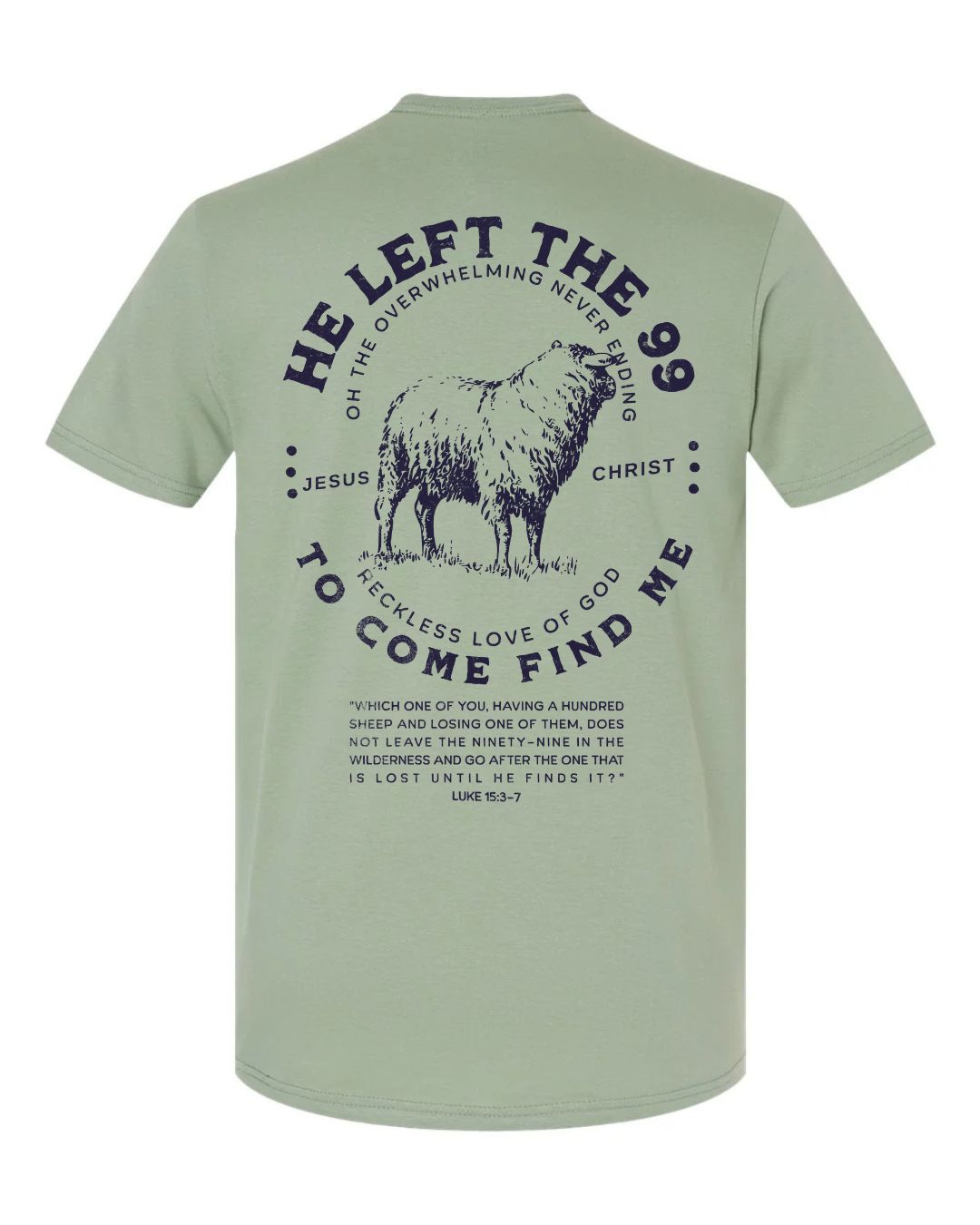 He Left the 99 Tee