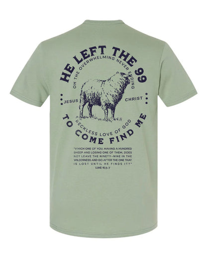 He Left the 99 Tee