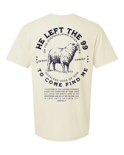 He Left the 99 Tee