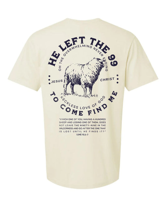 He Left the 99 Tee