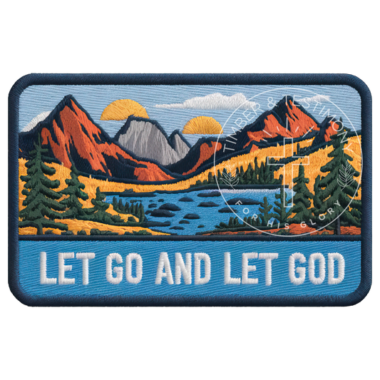 Let God Faux Patch Hat