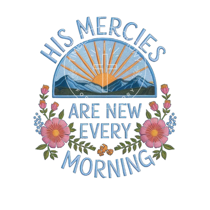 New Every Morning Faux Patch Hat