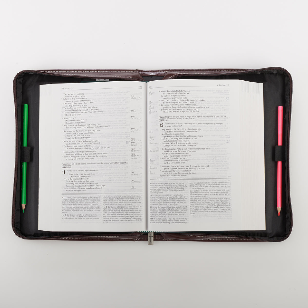 I Know the Plans Two-tone Brown Faux Leather Classic Bible Cover - Jeremiah 29:11