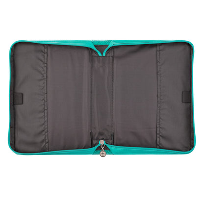 Be Still and Know Turquoise Faux Leather Fashion Bible Cover - LARGE-  Psalm 46:10