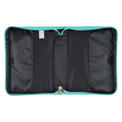 Be Still and Know Turquoise Faux Leather Fashion Bible Cover - LARGE-  Psalm 46:10