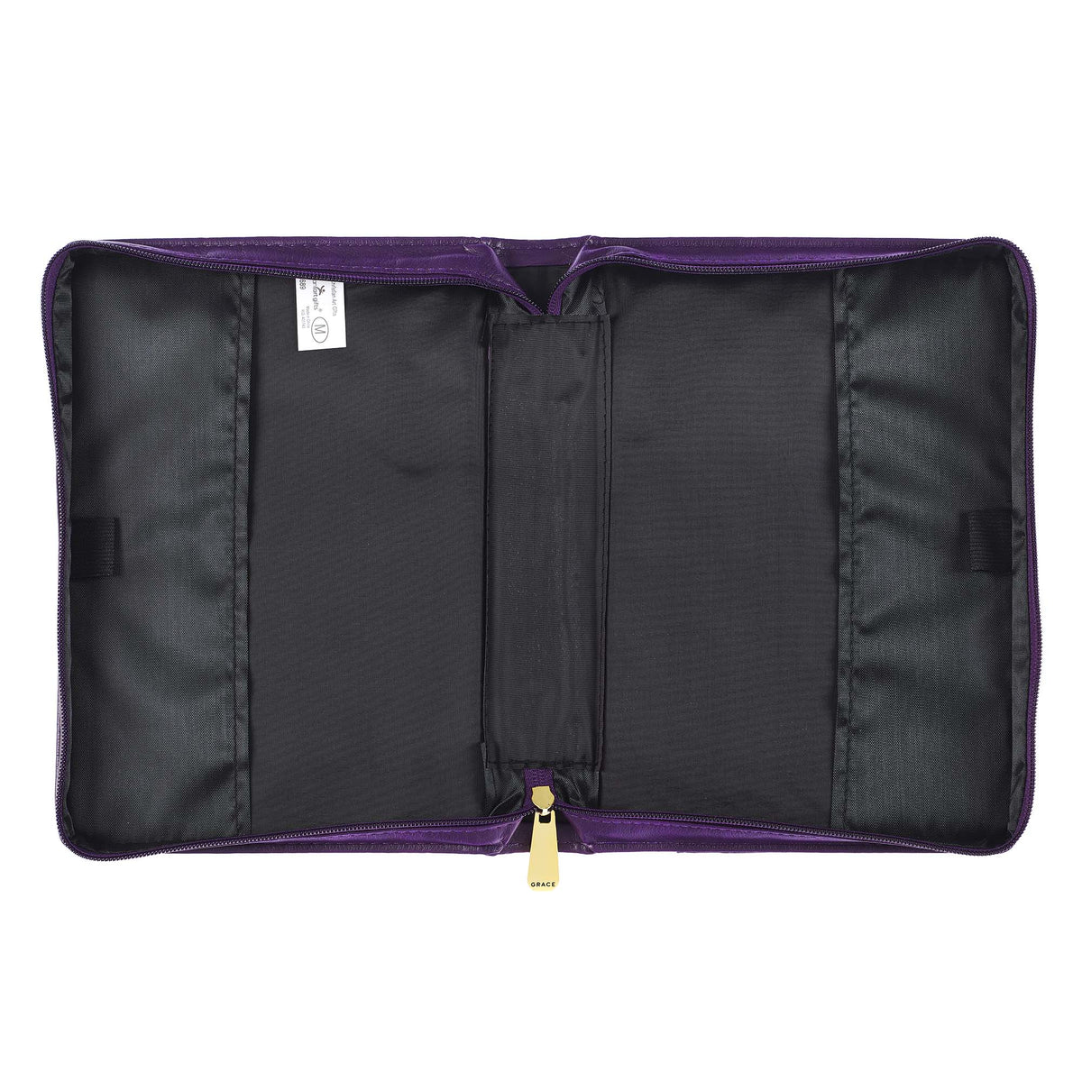 Amazing Grace Purple Faux Leather Fashion Bible Cover