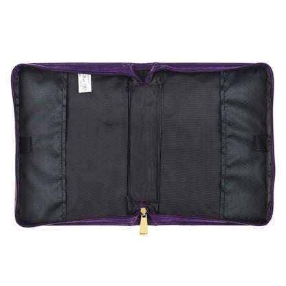 Amazing Grace Purple Faux Leather Fashion Bible Cover
