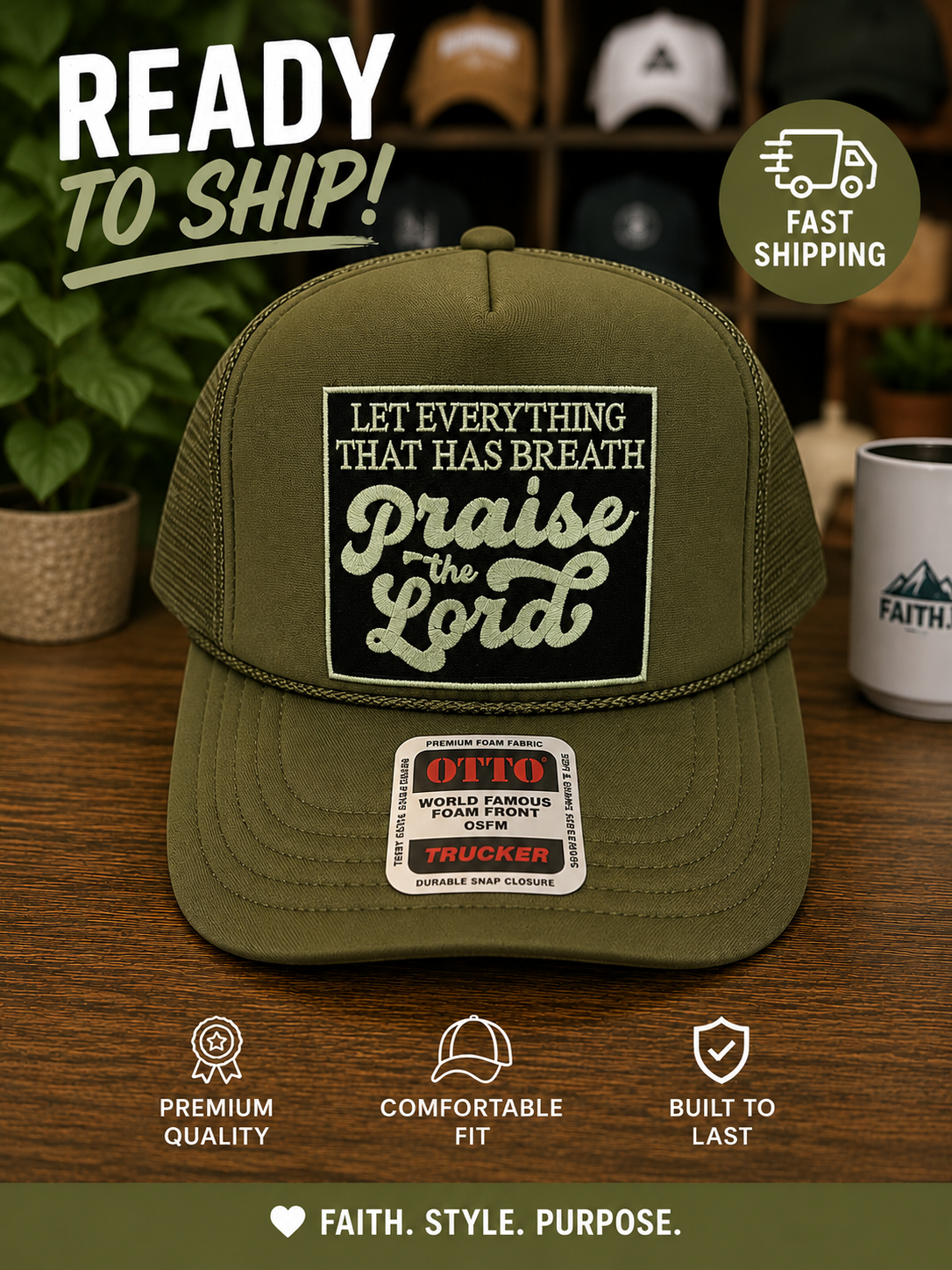 READY TO SHIP HATS