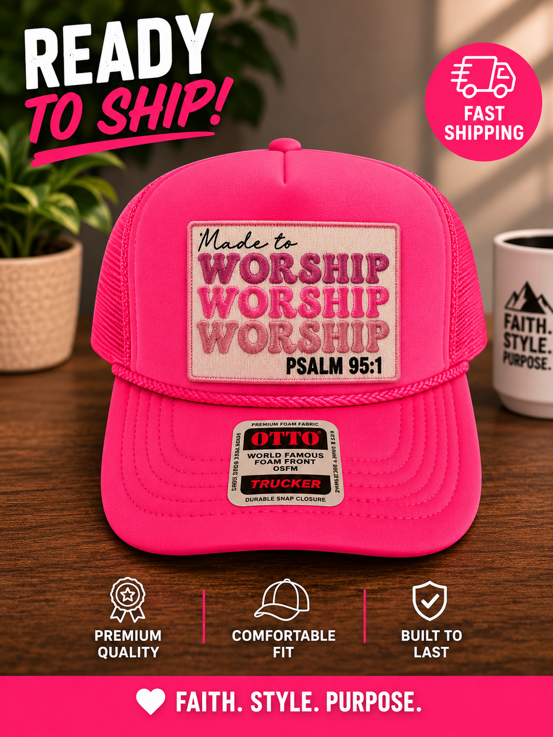 READY TO SHIP HATS