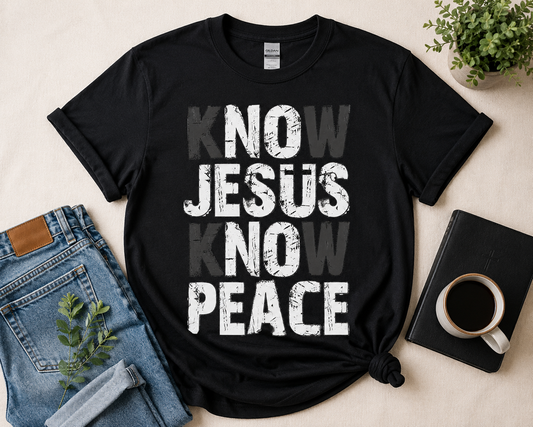 Know Jesus Know Peace Tee