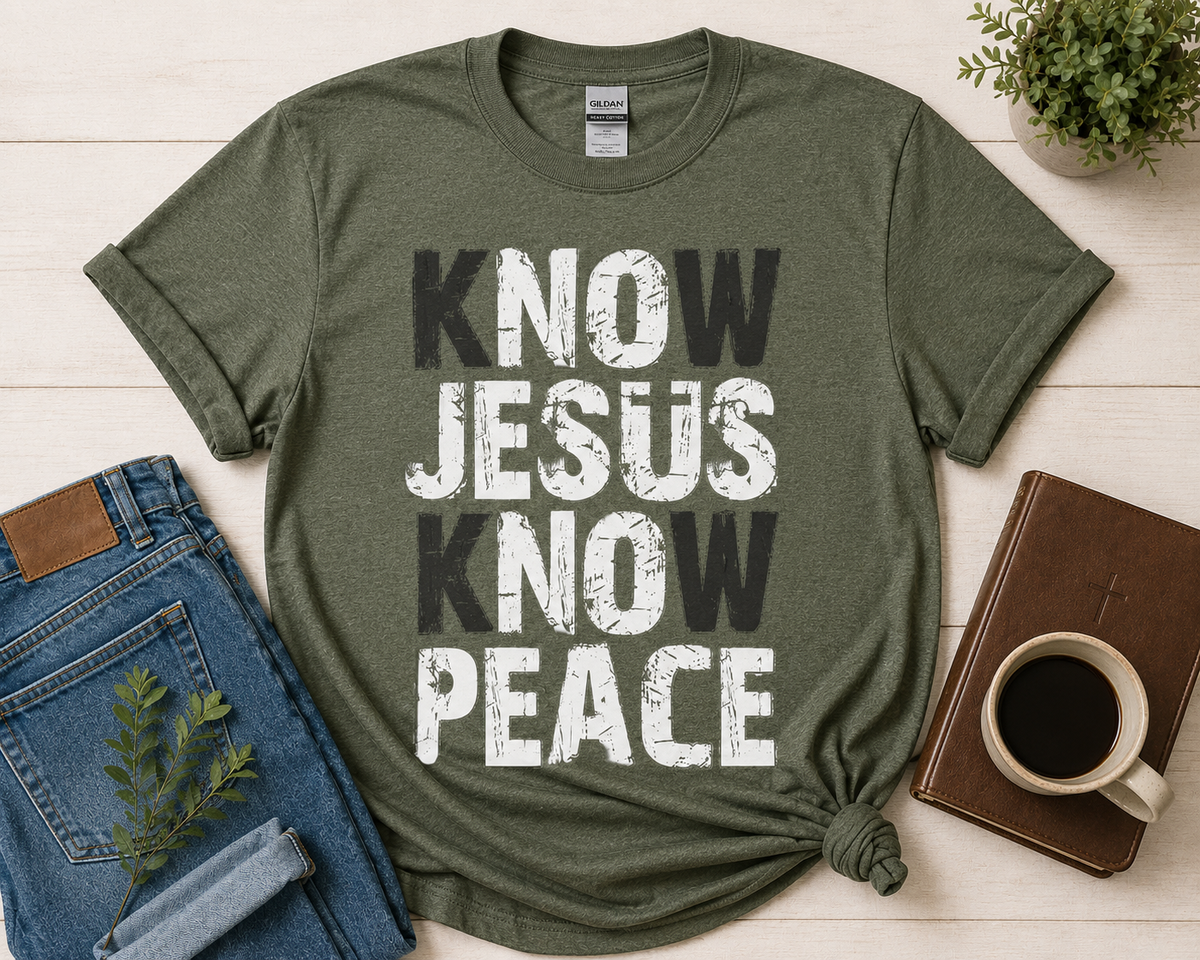 Know Jesus Know Peace Tee