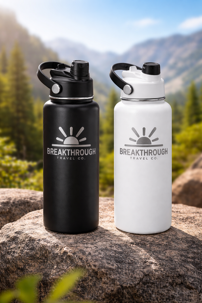Breakthrough 32oz Hydro Bottle Laser Engraved