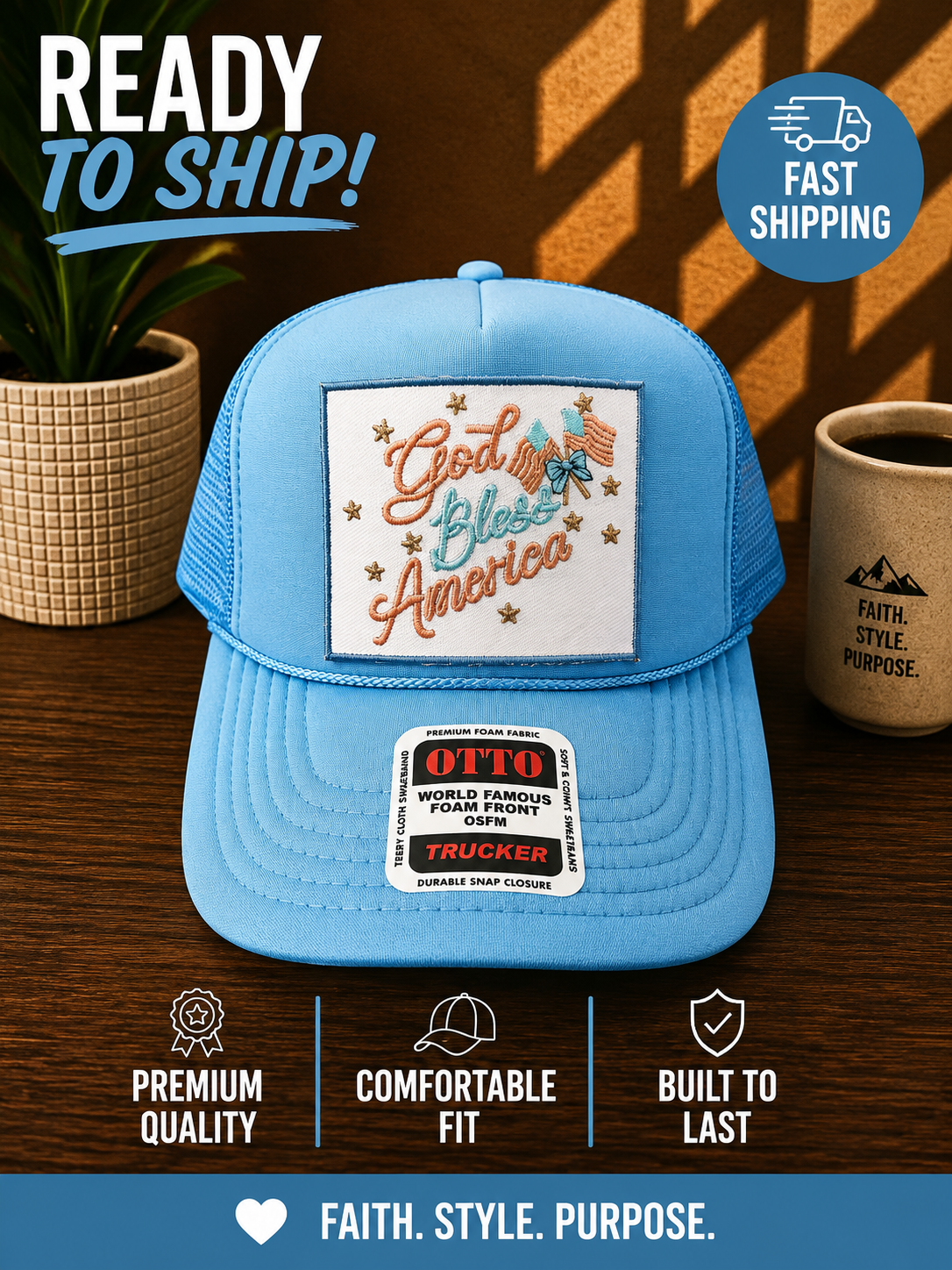 READY TO SHIP HATS