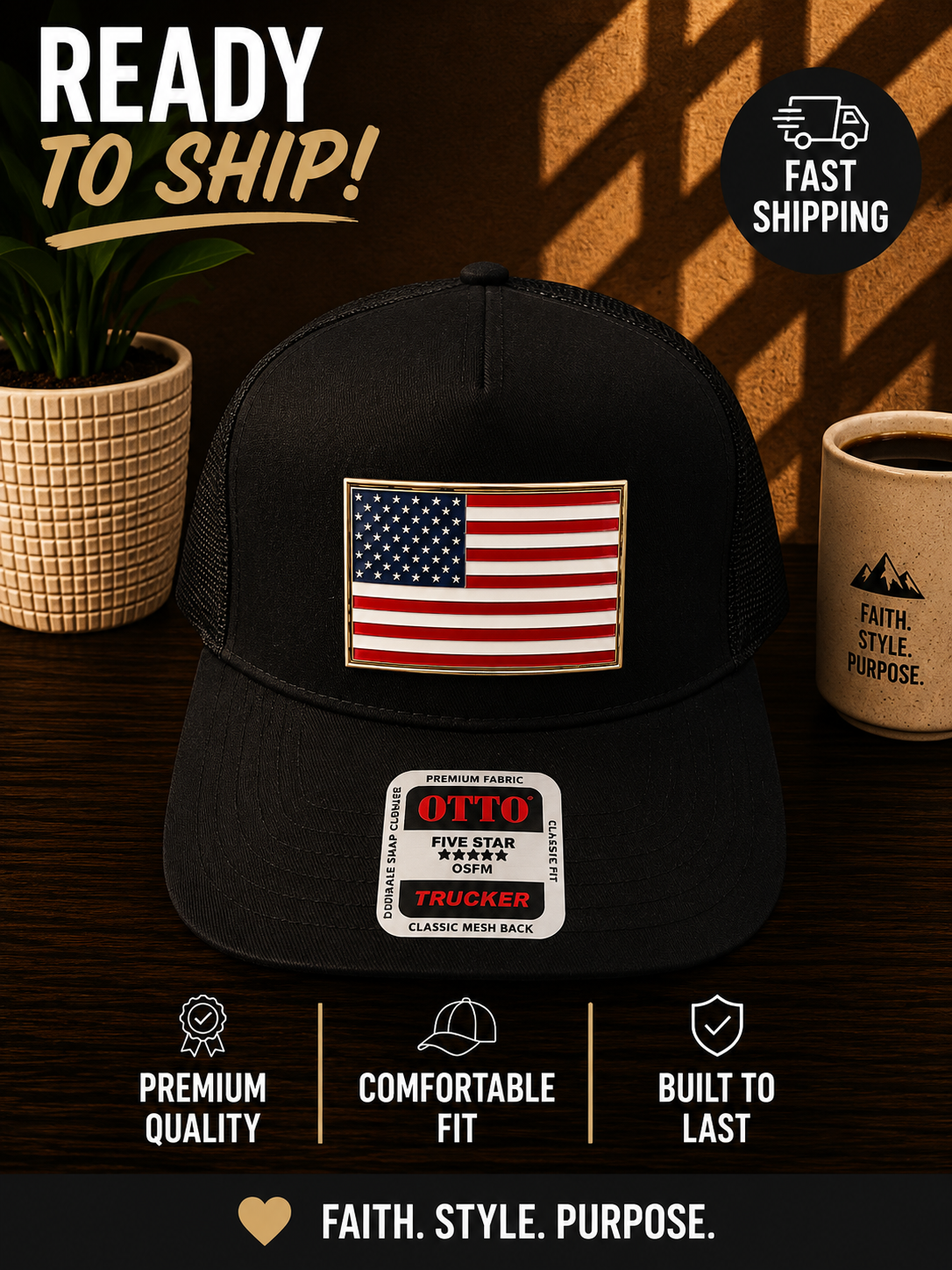 READY TO SHIP HATS