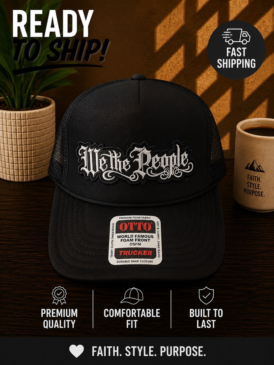 READY TO SHIP HATS