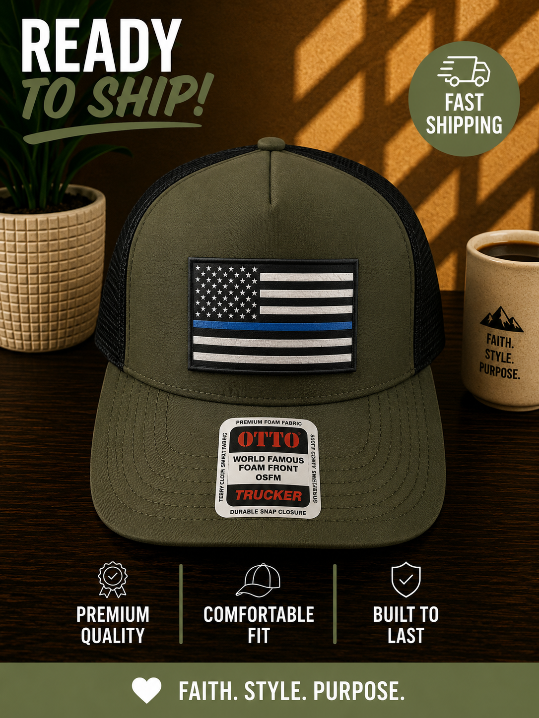 READY TO SHIP HATS