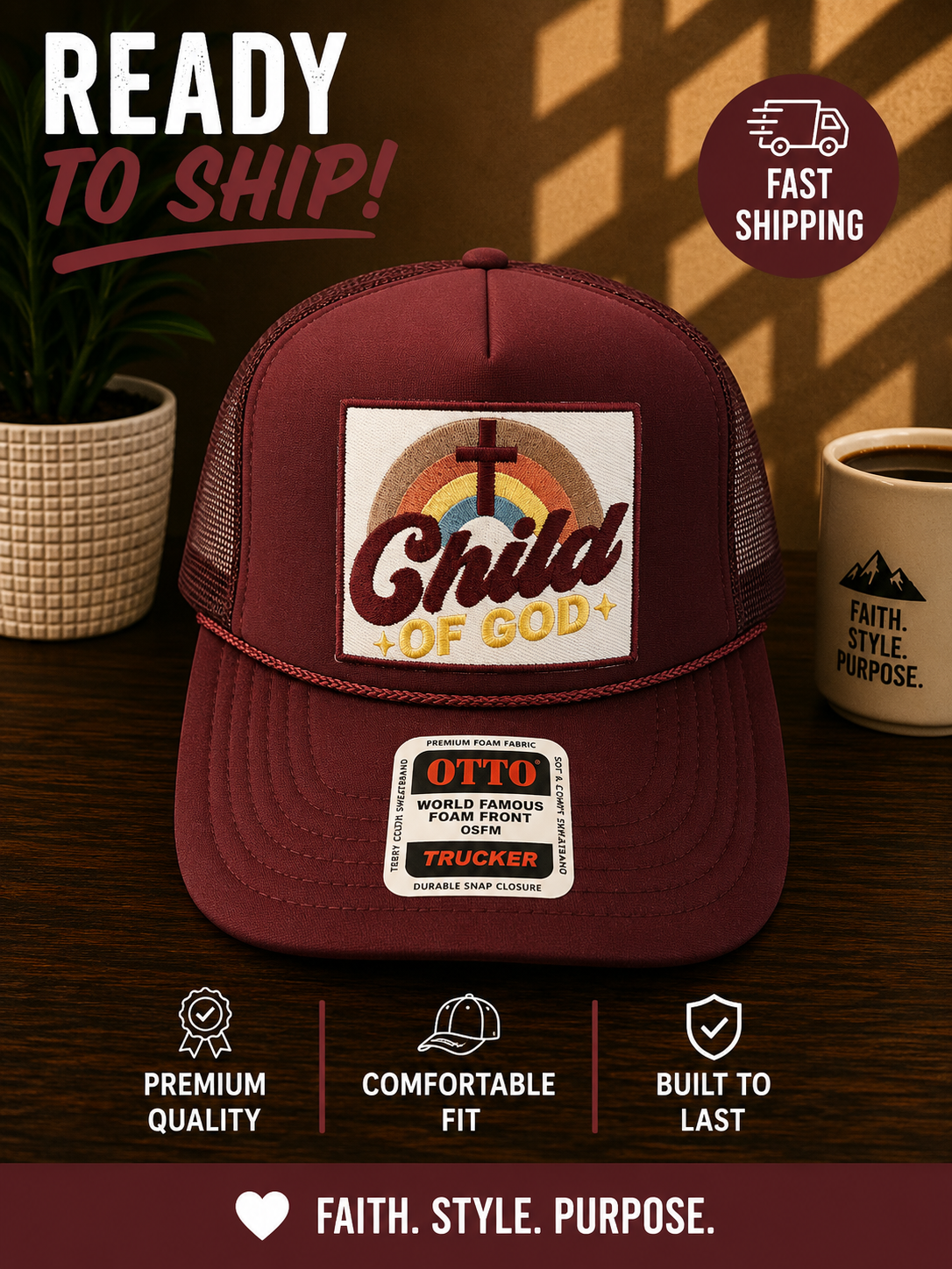 READY TO SHIP HATS