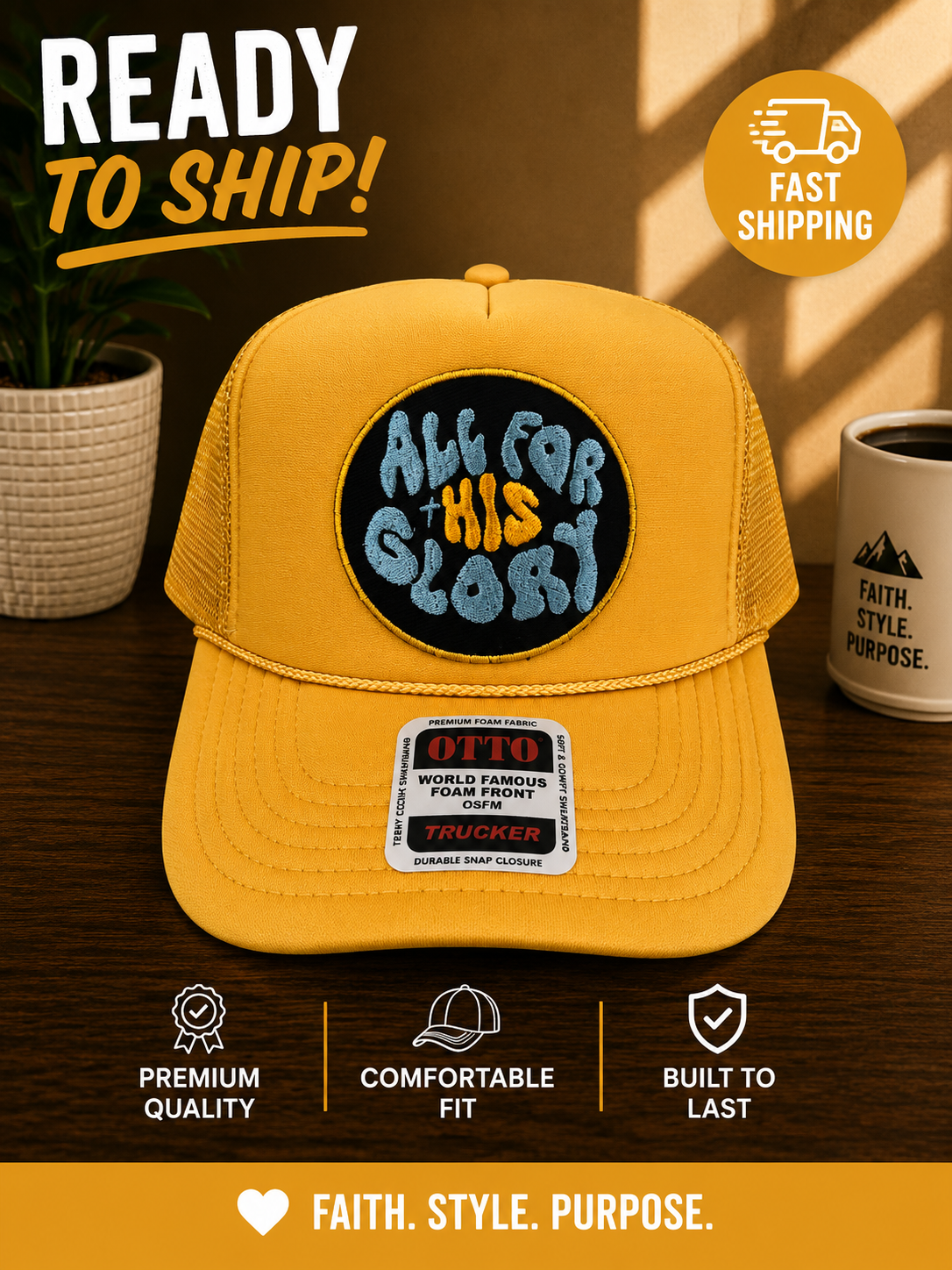 READY TO SHIP HATS