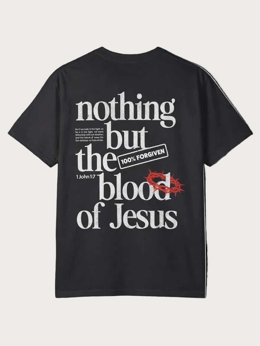 RTS "Nothing but the Blood" Tee | XL - Graphite | Comfort Colors