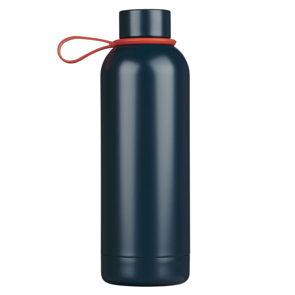 Strong and Courageous Blue Stainless Steel Water Bottle - Joshua 1:9