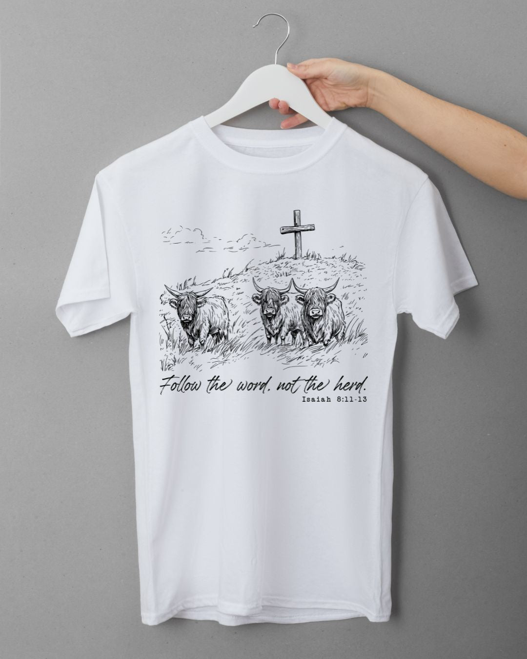 Follow the Word Not the Herd Tee