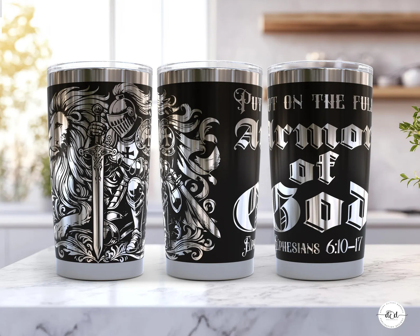 Full Armor of God Tumbler
