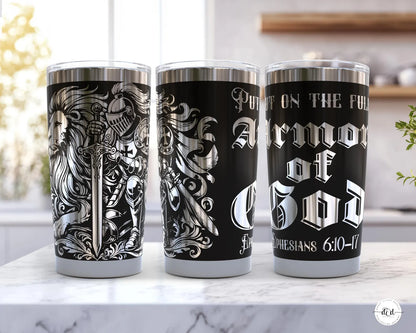 Full Armor of God Tumbler