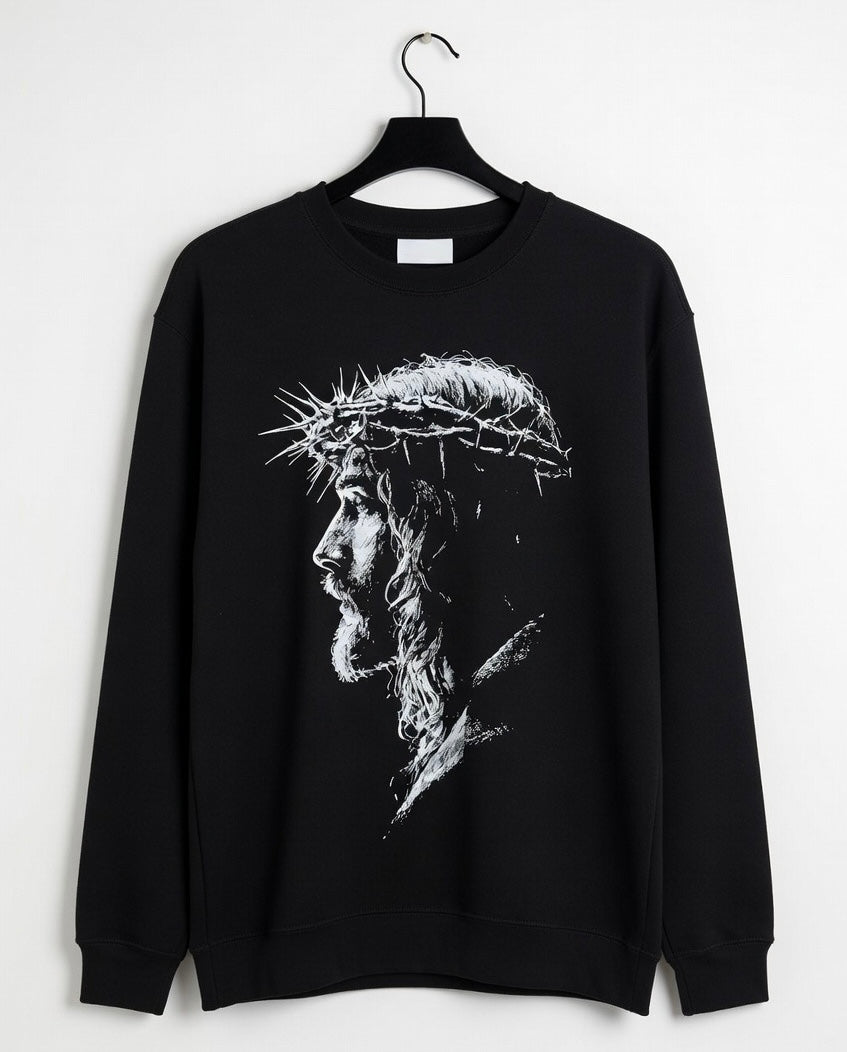 RTS "Christ is King" Crewneck | XL - Black