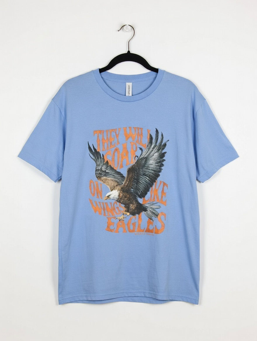RTS "Soar" Tee | L - Carolina Blue