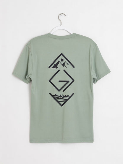 RTS "God is Greater" Tee | L - Sage