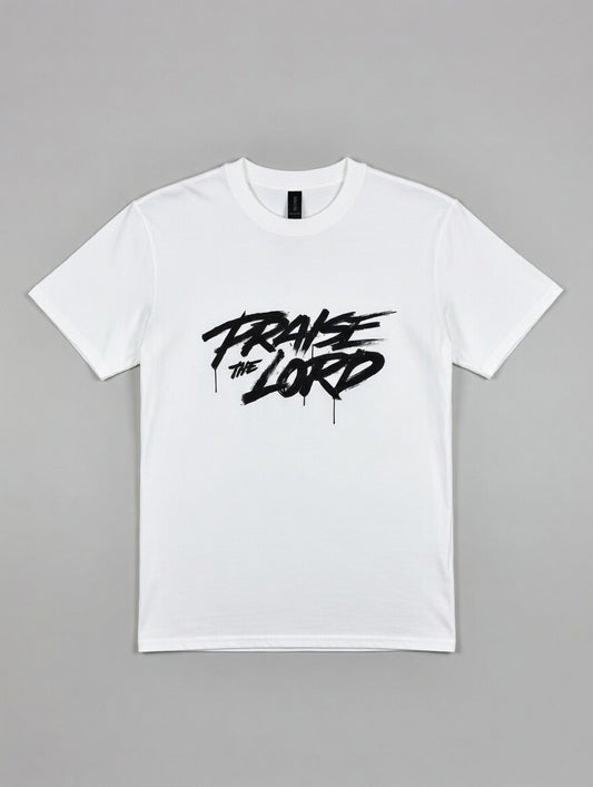 RTS "Praise the Lord" Tee | L - White