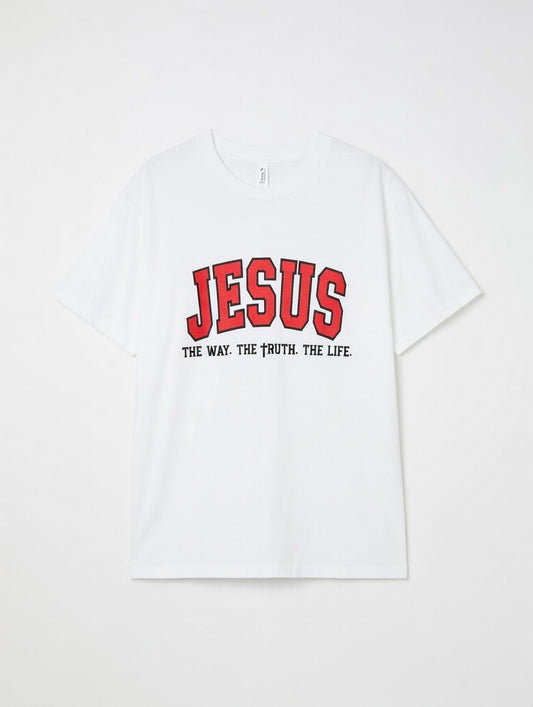 RTS "Team Jesus" Tee | L - White