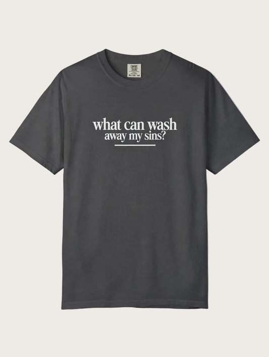 RTS "Nothing but the Blood" Tee | XL - Graphite | Comfort Colors