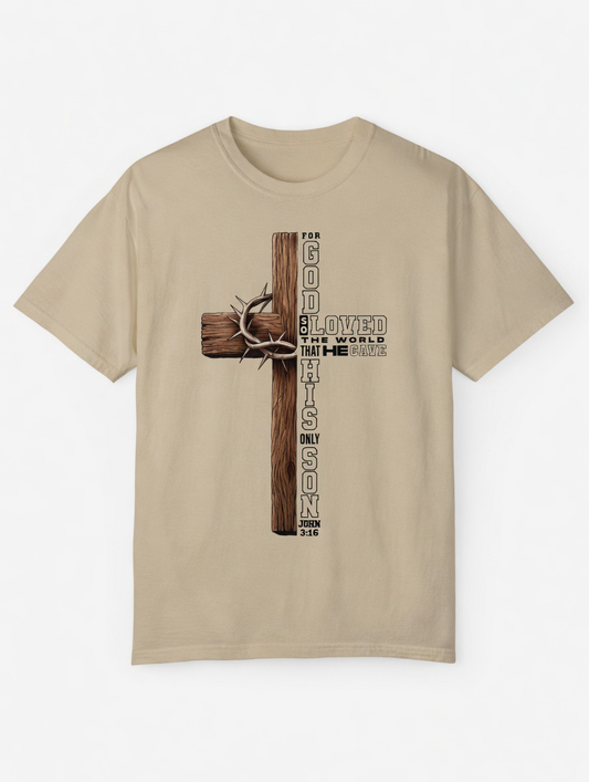 RTS "His Only Son" Tee | L - Sand